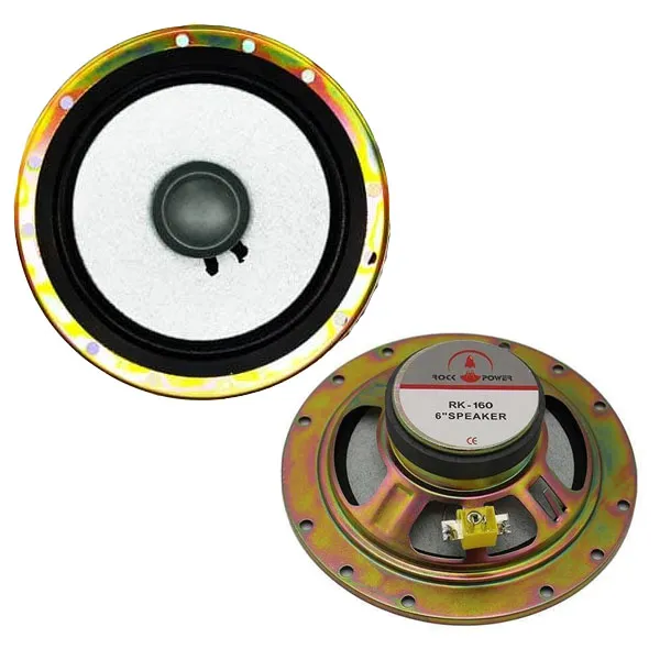 بلندگو 6 اینچ فابریک پژویی RockPower مدل RK-160 (بسته ۲ عددی)